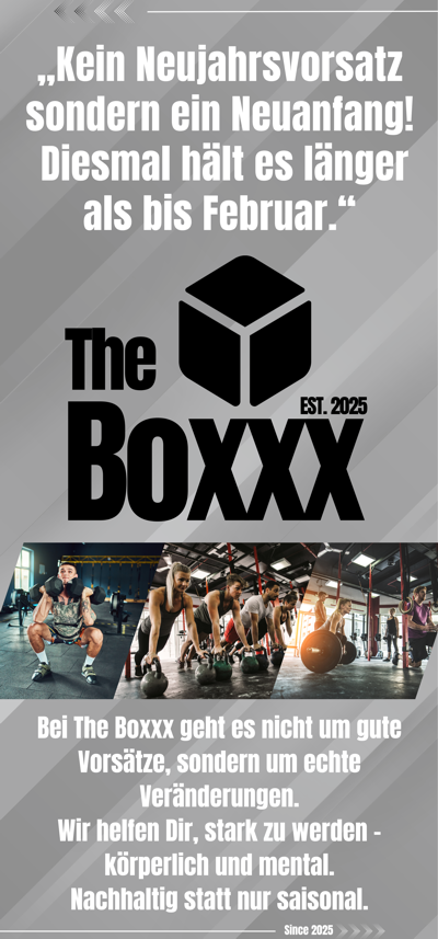The Boxxx - Flyer Januar 2026